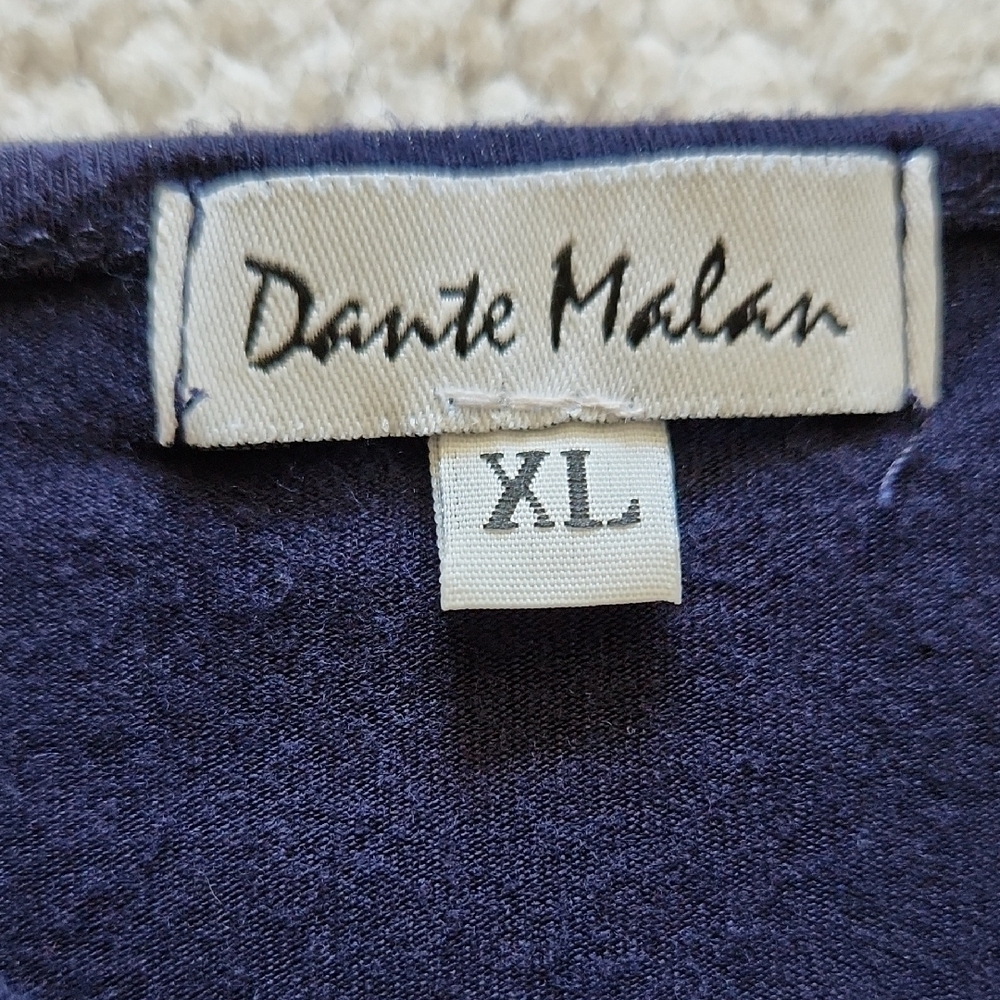 Croft & Barrow Pheasant Blouse & Dante Milan Navy Blue Blouse BUNDLE Sz 1X/XL - Picture 13 of 16